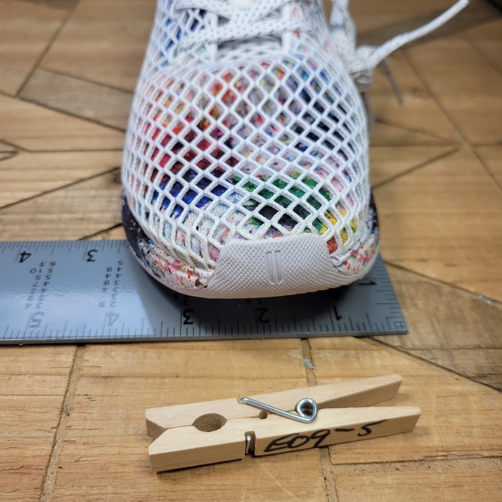NOBULL All Pride Mesh Runner Athletic Shoes Mens 8 / Womens 9.5 Rainbow Splatter - Picture 13 of 13
